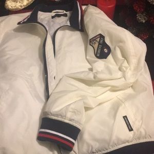 Used Members Only Brand Jacket Size XL color white